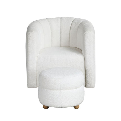 Delaney - Swivel Chair With Ottoman