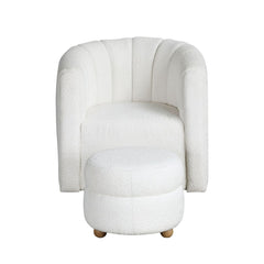 Delaney - Swivel Chair With Ottoman