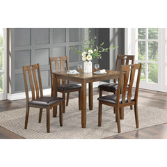 Weston - 5 Piece Pack Dinette Set - Brown