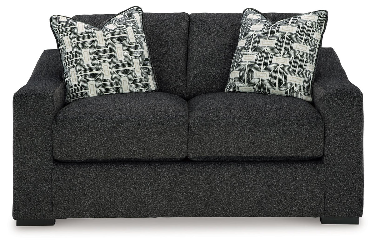 Wryenlynn - Loveseat - Onyx