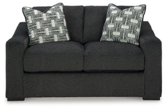 Wryenlynn - Loveseat - Onyx