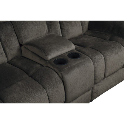 Laurelton - Double Glider Reclining Loveseat With Center Console