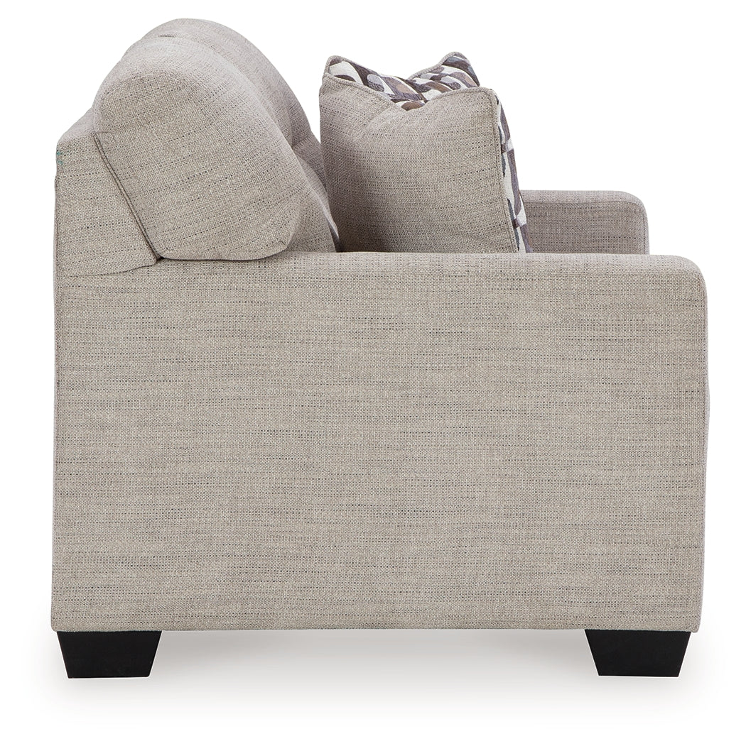 Furniture City Laplace - Ashley Furniture - MahoneyLiving Room - Loveseat / Pebble - 3100435