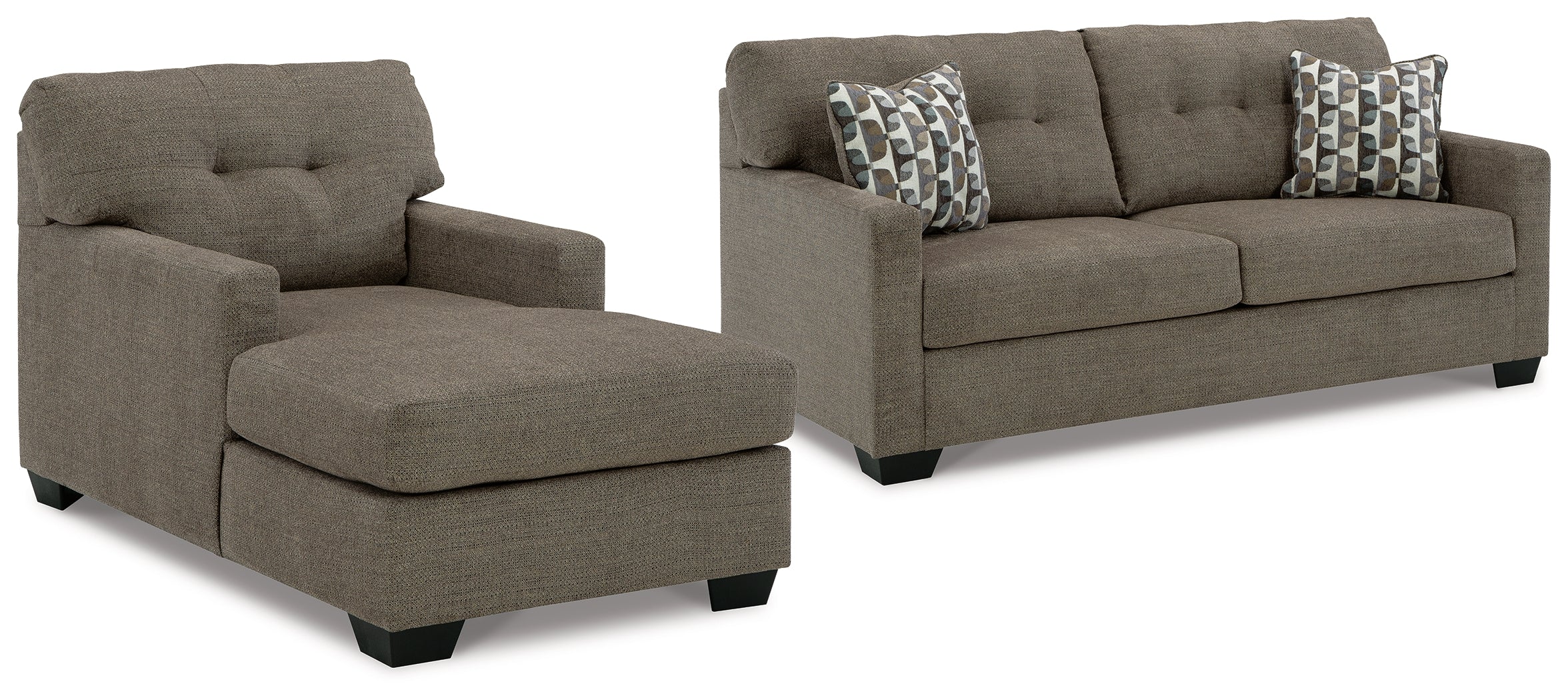 Furniture City Laplace - Ashley Furniture - Mahoney Sofa and Chaise - Sofa and Chaise - 31005U2