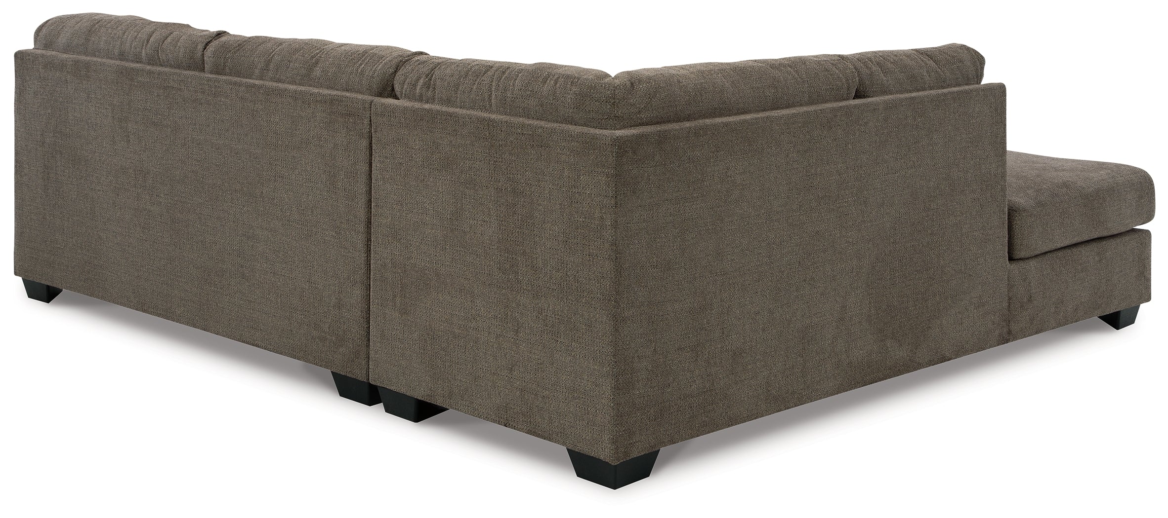 Furniture City Laplace - Ashley Furniture - Mahoney Sectionals - RAF 2-Piece Sleeper Sectional with Chaise / Chocolate - 31005S3
