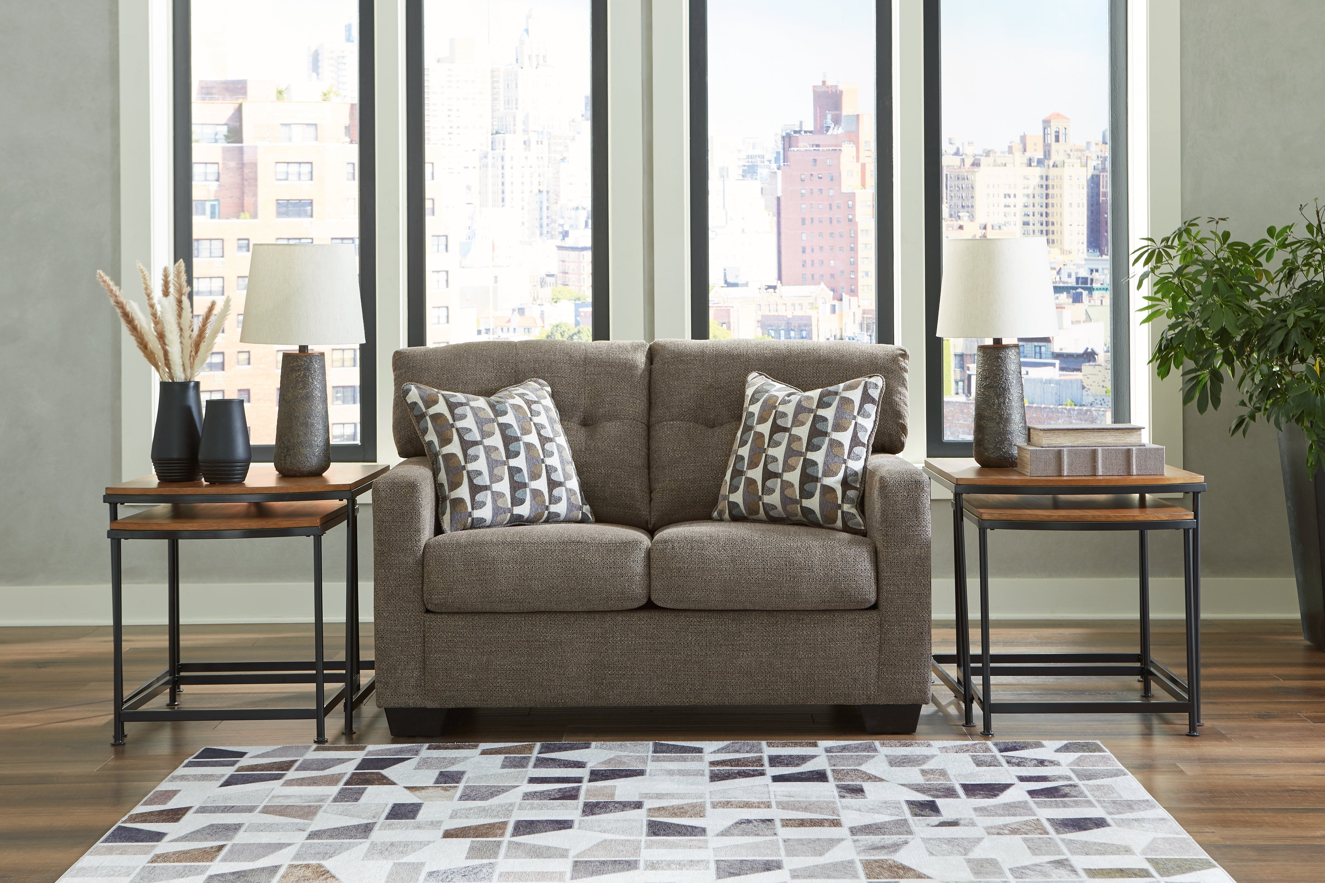 Furniture City Laplace - Ashley Furniture - MahoneyLiving Room - Chaise / Pebble - 3100535