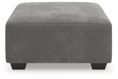 Clarington - Oversized Accent Ottoman - Greystone