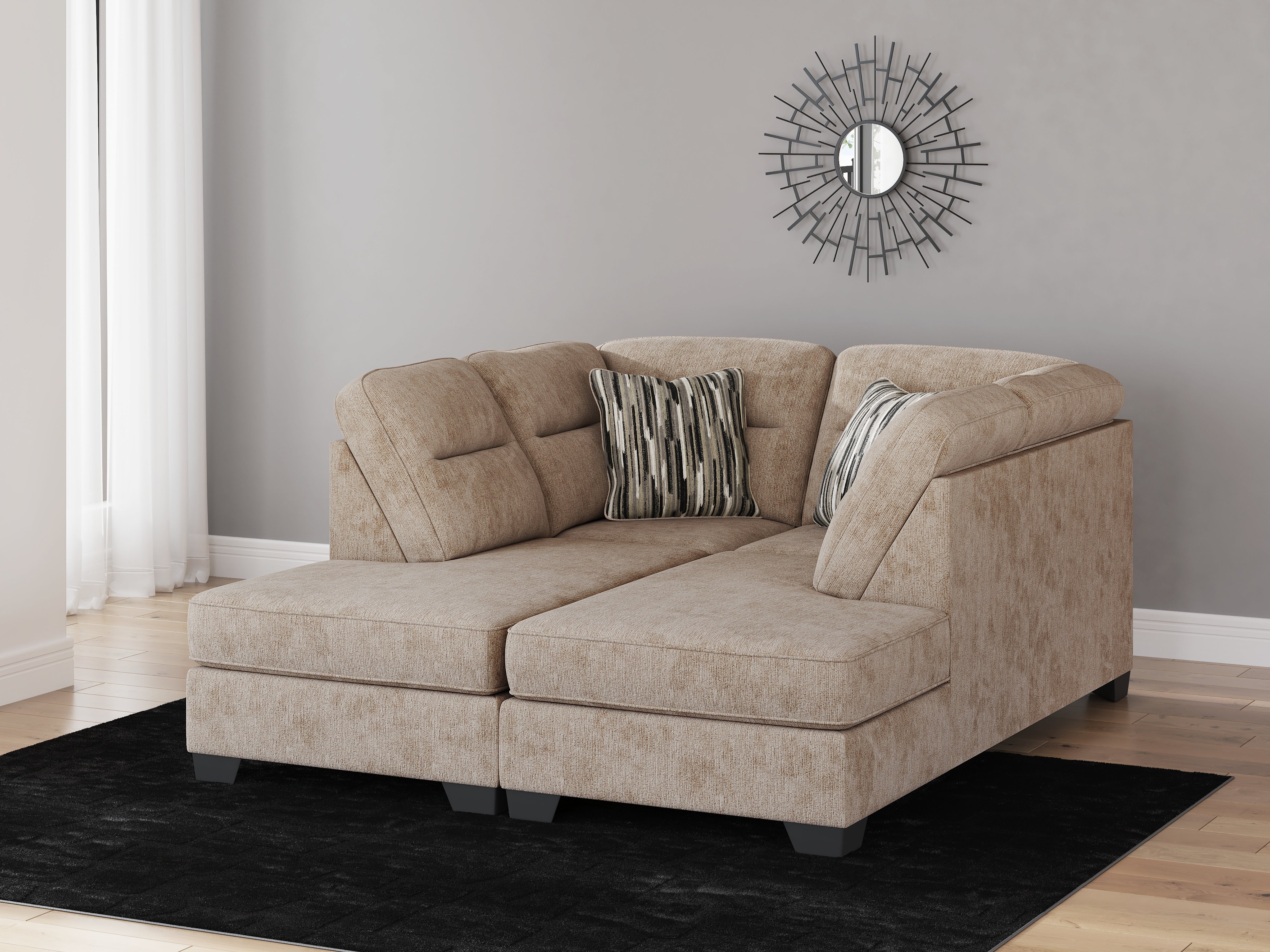 Furniture City Laplace - Ashley Furniture - Olten Sectionals - RAF 2-Piece Super Chaise - 31304S3