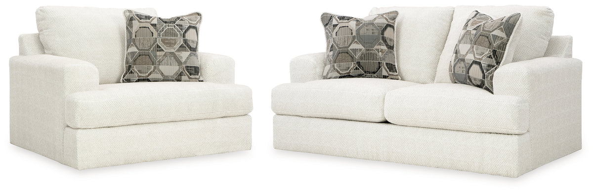 Furniture City Laplace - Ashley Furniture - Karinne Loveseat and Chair - Loveseat and Chair - 31403U2