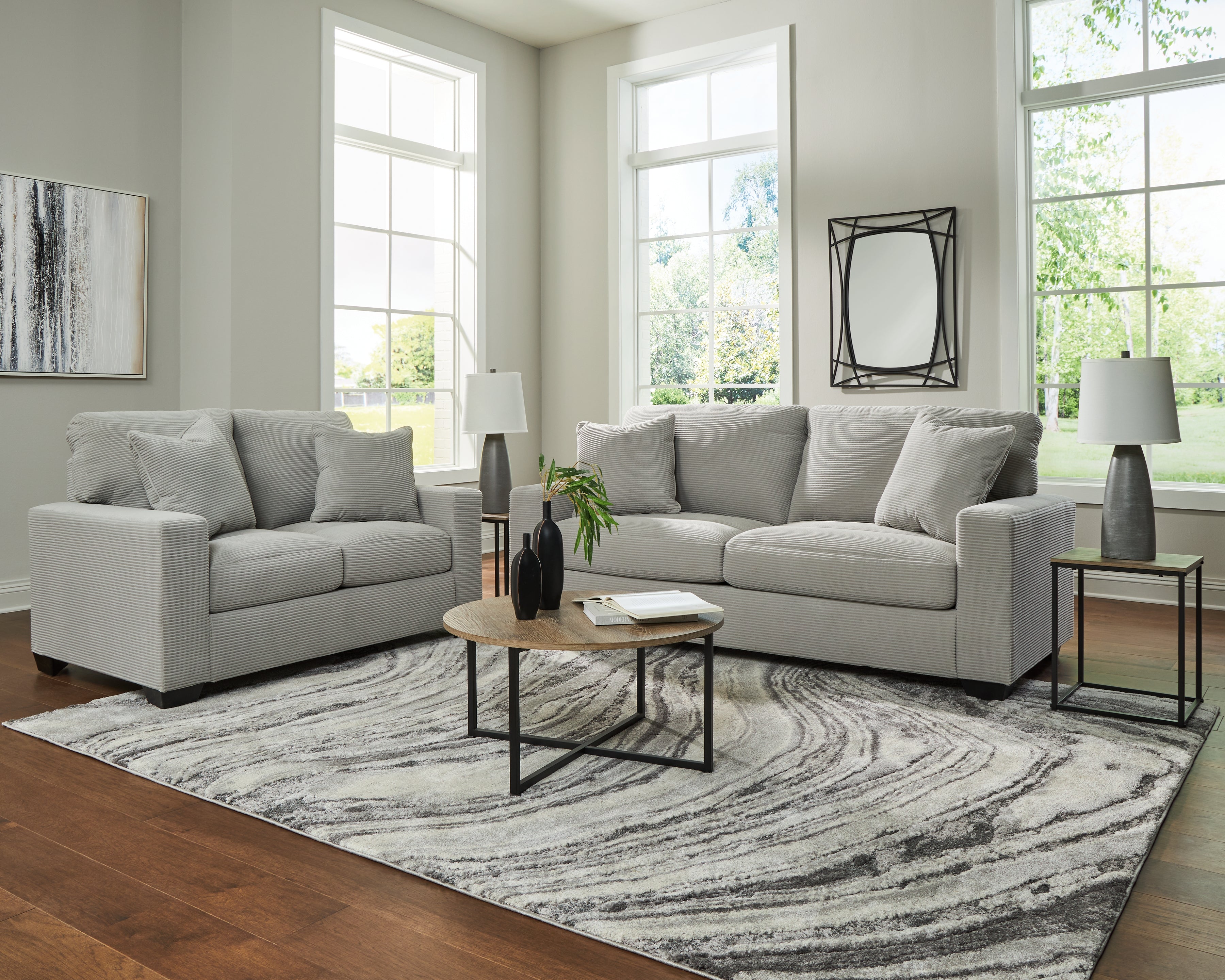 Furniture City Laplace - Ashley Furniture - Greenbriar Sofa and Loveseat - Sofa and Loveseat - PC32005U2