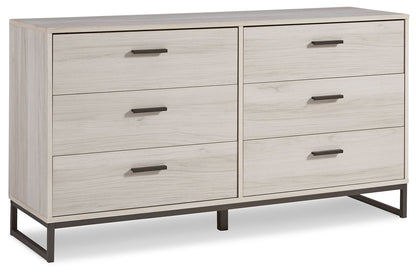 Socalle - Six Drawer Dresser