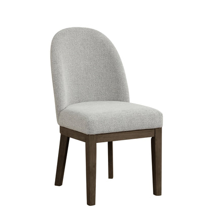 Essence - Upholstered Curved Back Chair (Set of 2)
