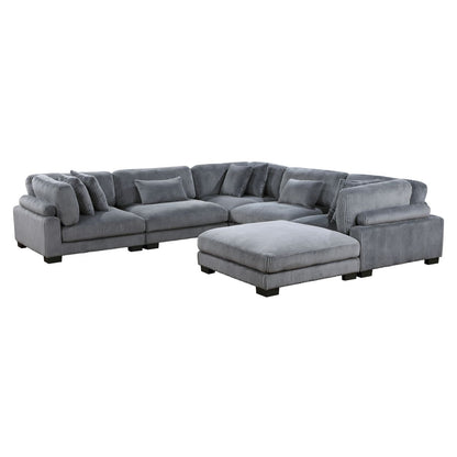 Traverse - Sectional With Ottoman