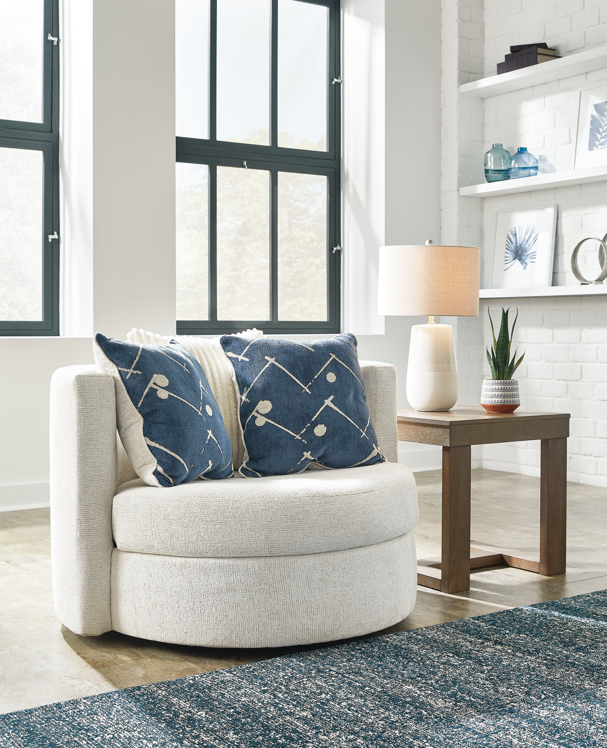 Furniture City Laplace - Ashley Furniture - Padova Swivel Accent Chair - Swivel Accent Chair - 3370644
