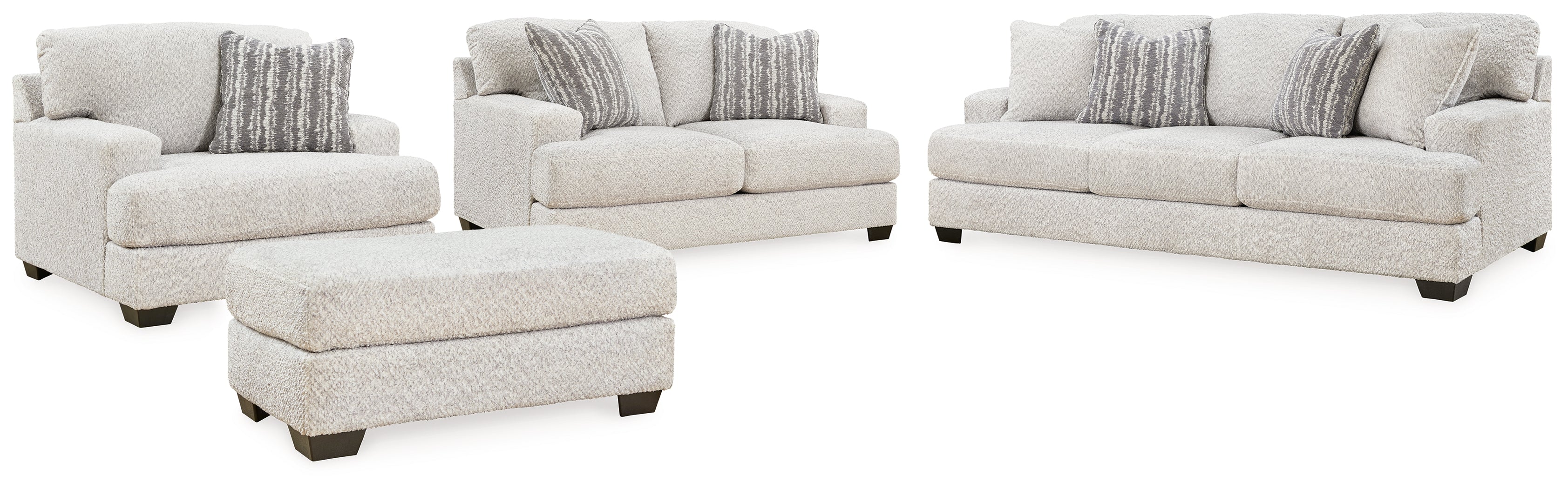 Furniture City Laplace - Ashley Furniture - Brebryan Sofa, Loveseat, Oversized Chair and Ottoman - Sofa, Loveseat, Oversized Chair and Ottoman - 34401U4