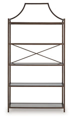 Bernonly - Bookcase - Antique Bronze Finish