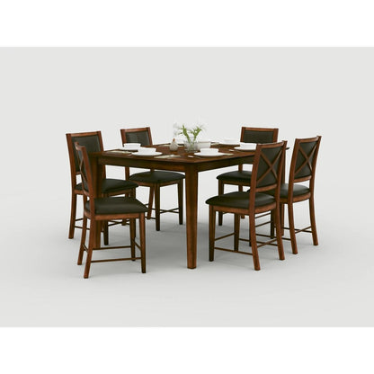 Verona - Counter Height Table - Brown