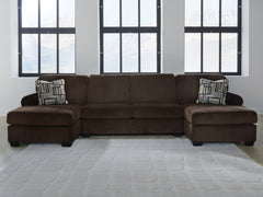 Furniture City Laplace - Ashley Furniture - Kimlee Sectionals - RAF 3-Piece Sectional with Double Chaise - PC35603S3