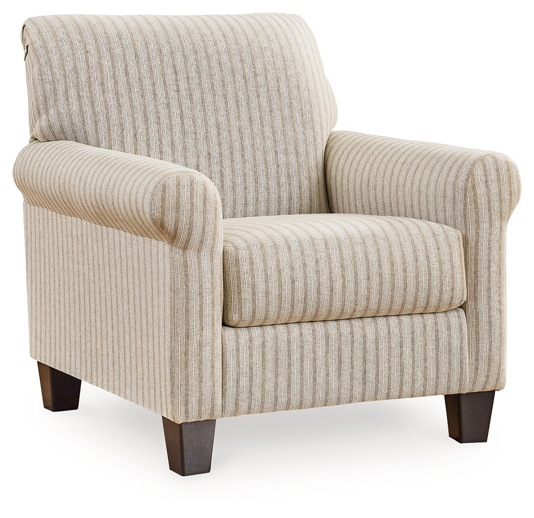 Furniture City Laplace - Ashley Furniture - ValeraniLiving Room - Accent Chair / Sandstone - 3570221