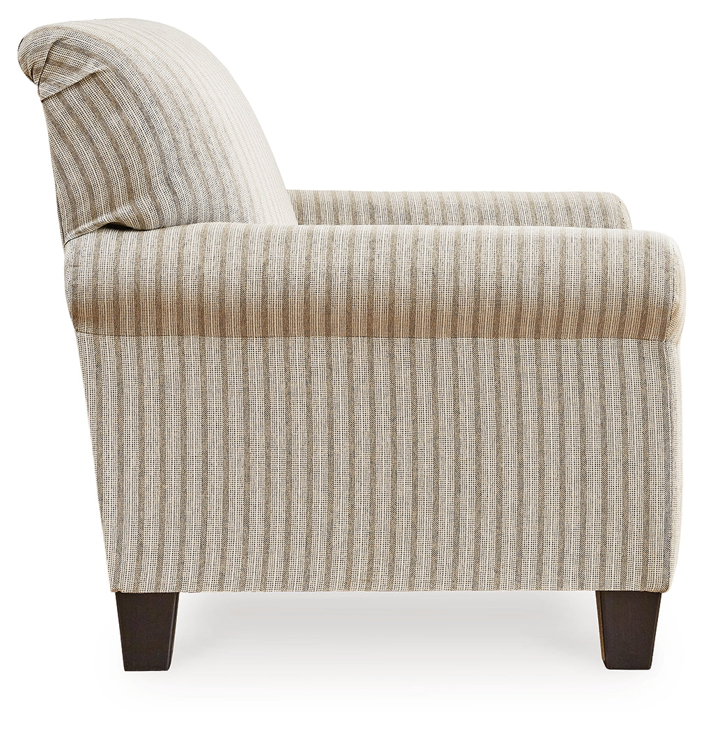 Furniture City Laplace - Ashley Furniture - ValeraniLiving Room - Accent Chair / Sandstone - 3570221