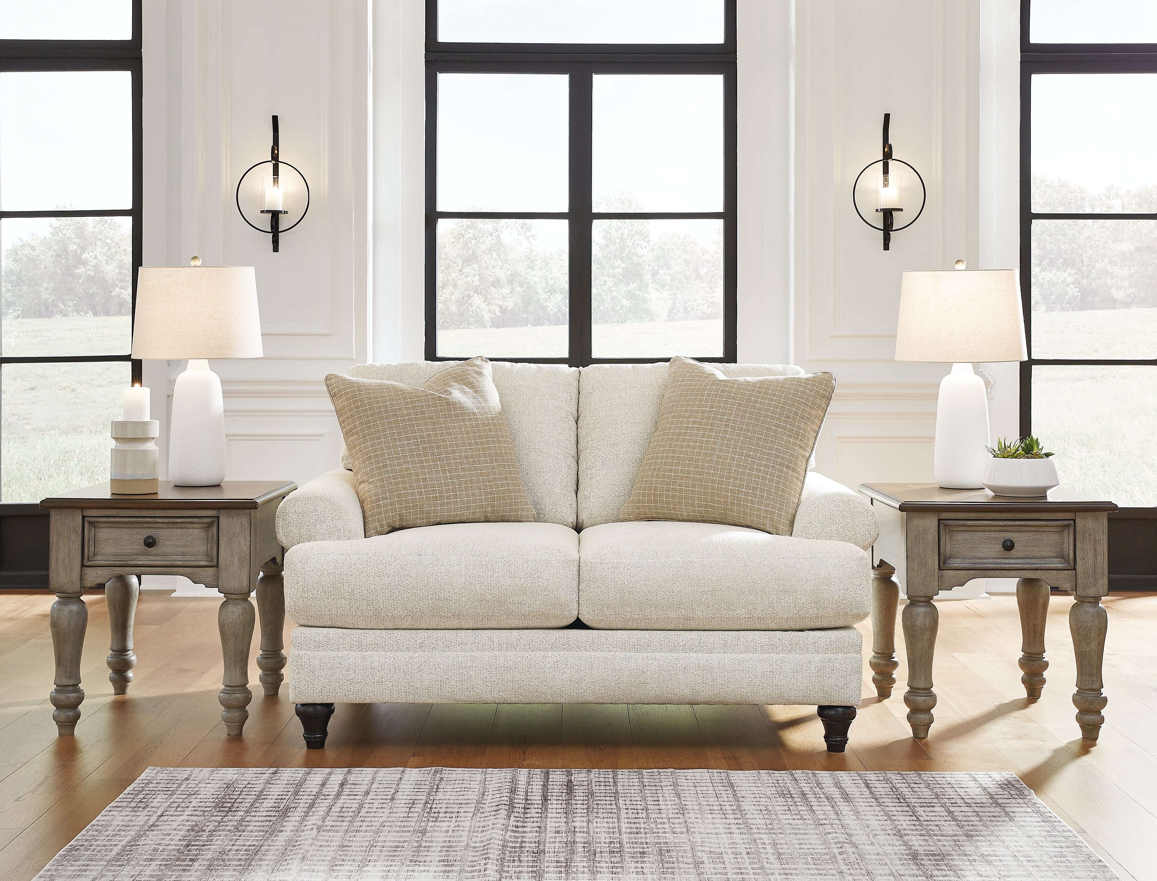 Furniture City Laplace - Ashley Furniture - ValeraniLiving Room - Loveseat / Sandstone - 3570235
