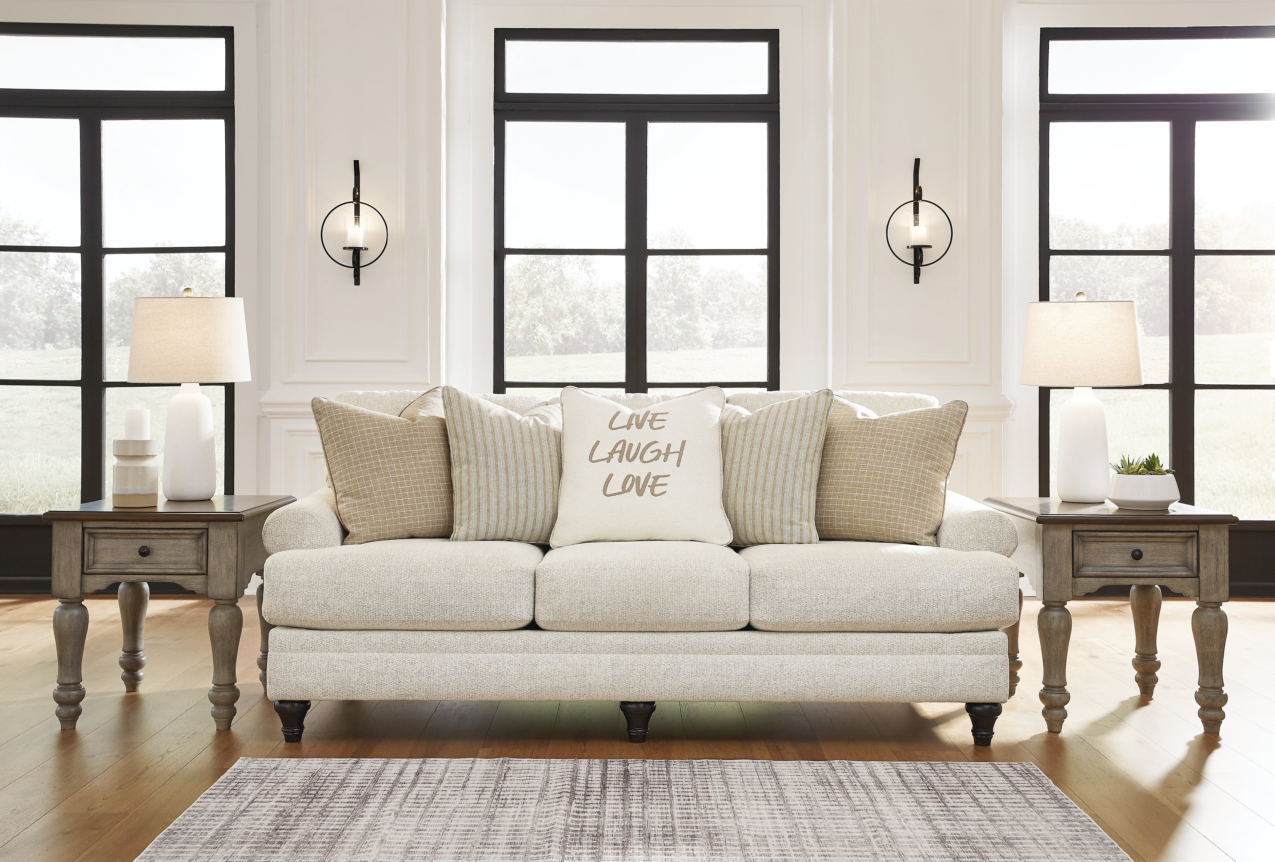 Furniture City Laplace - Ashley Furniture - ValeraniLiving Room - Sofa / Sandstone - 3570238