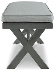 Elite Park - Bench With Cushion - Gray