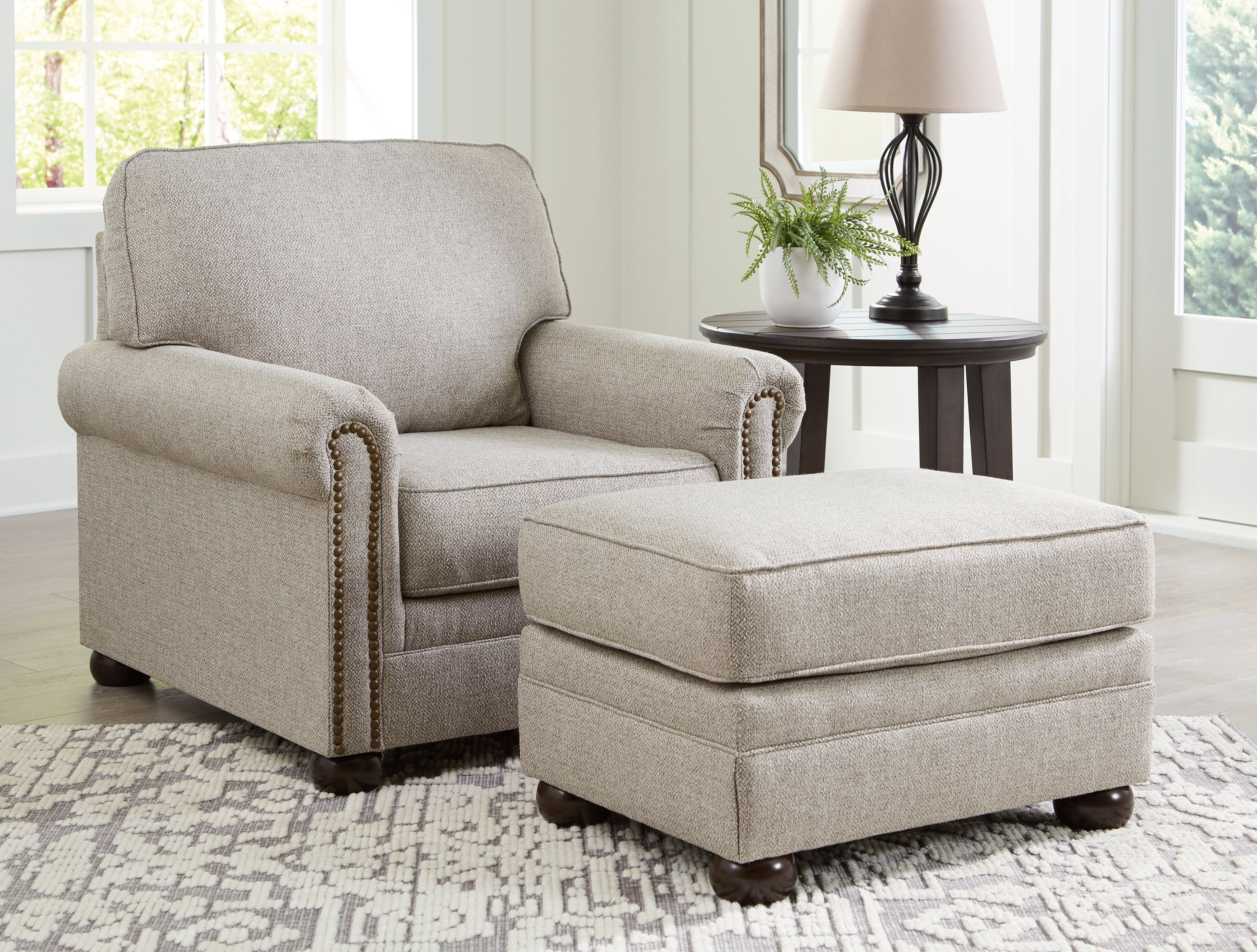 Furniture City Laplace - Ashley Furniture - Gaelon Chair and Ottoman - Chair and Ottoman - 37307U2