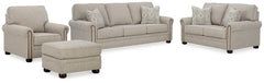 Furniture City Laplace - Ashley Furniture - Gaelon Sofa, Loveseat, Chair and Ottoman - Sofa, Loveseat, Chair and Ottoman - 37307U3