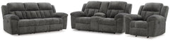 Furniture City Laplace - Ashley Furniture - Frohn Reclining Sofa, Loveseat and Recliner - Reclining Sofa, Loveseat and Recliner - 37406U4