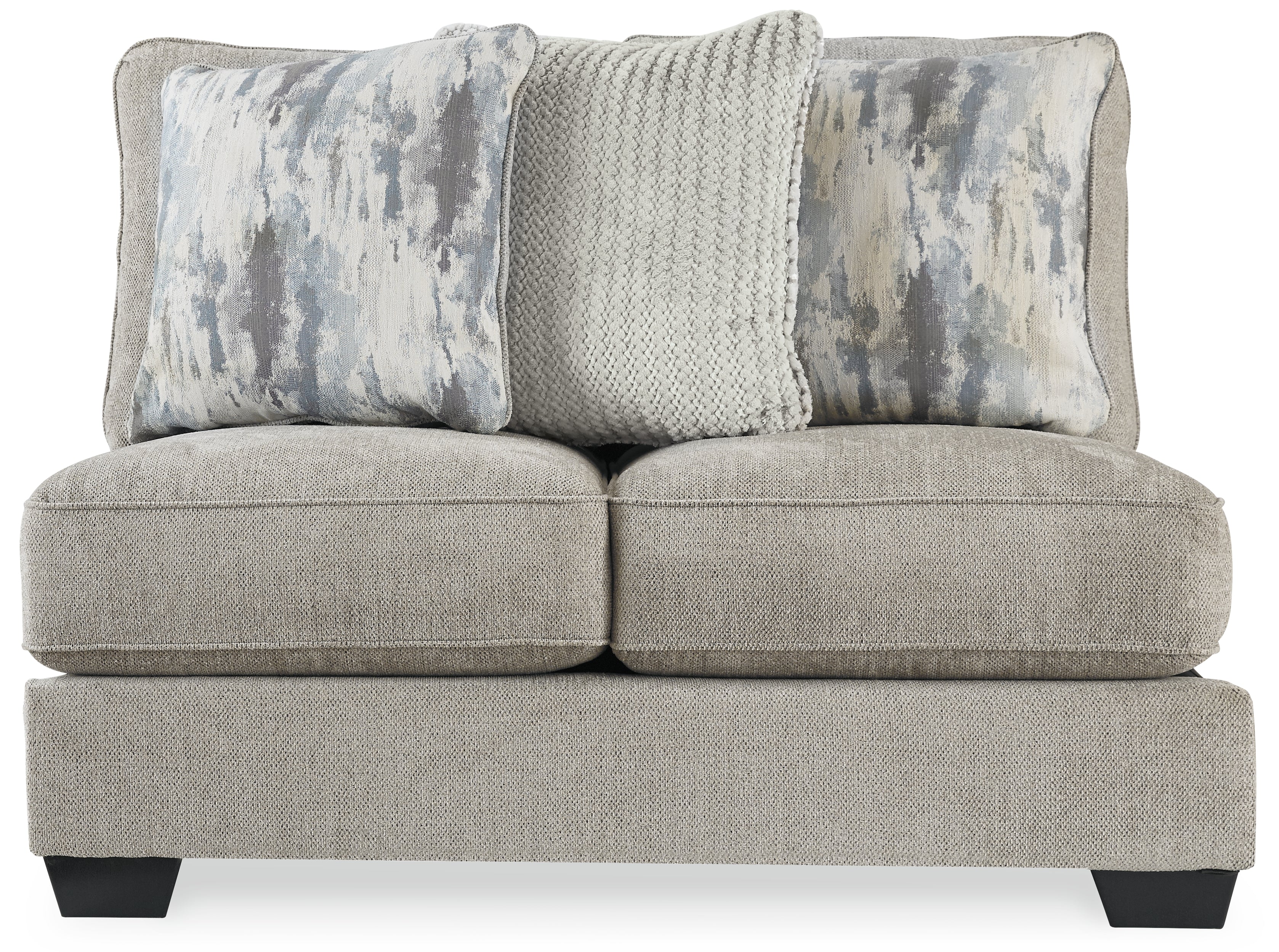 Furniture City Laplace - Ashley Furniture - Ardsley Sectionals - LAF 4-Piece Sectional with Chaise / Pewter - 39504S2