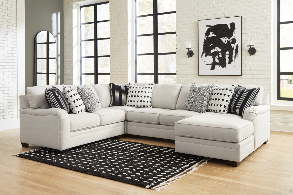 Furniture City Laplace - Ashley Furniture - Huntsworth 4-Piece Sectional with Chaise - RAF 4-Piece Sectional with Chaise - 39702S4