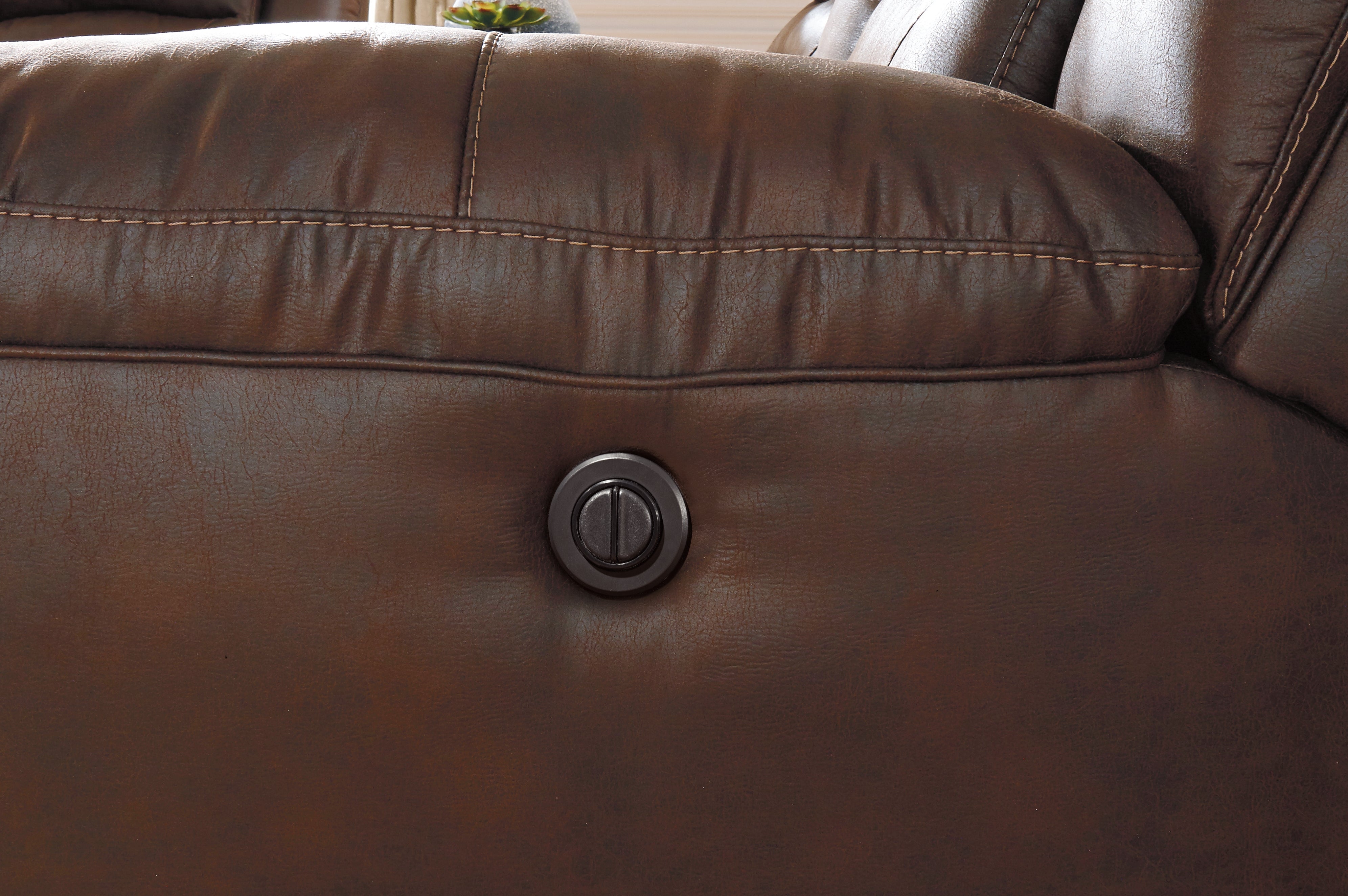 Furniture City Laplace - Ashley Furniture - StonelandLiving Room - Rocker Recliner / Chocolate - 3990425