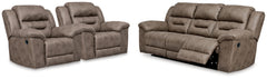 Furniture City Laplace - Ashley Furniture - Stoneland Reclining Sofa and 2 Recliners - Reclining Sofa and 2 Recliners - 39905U8