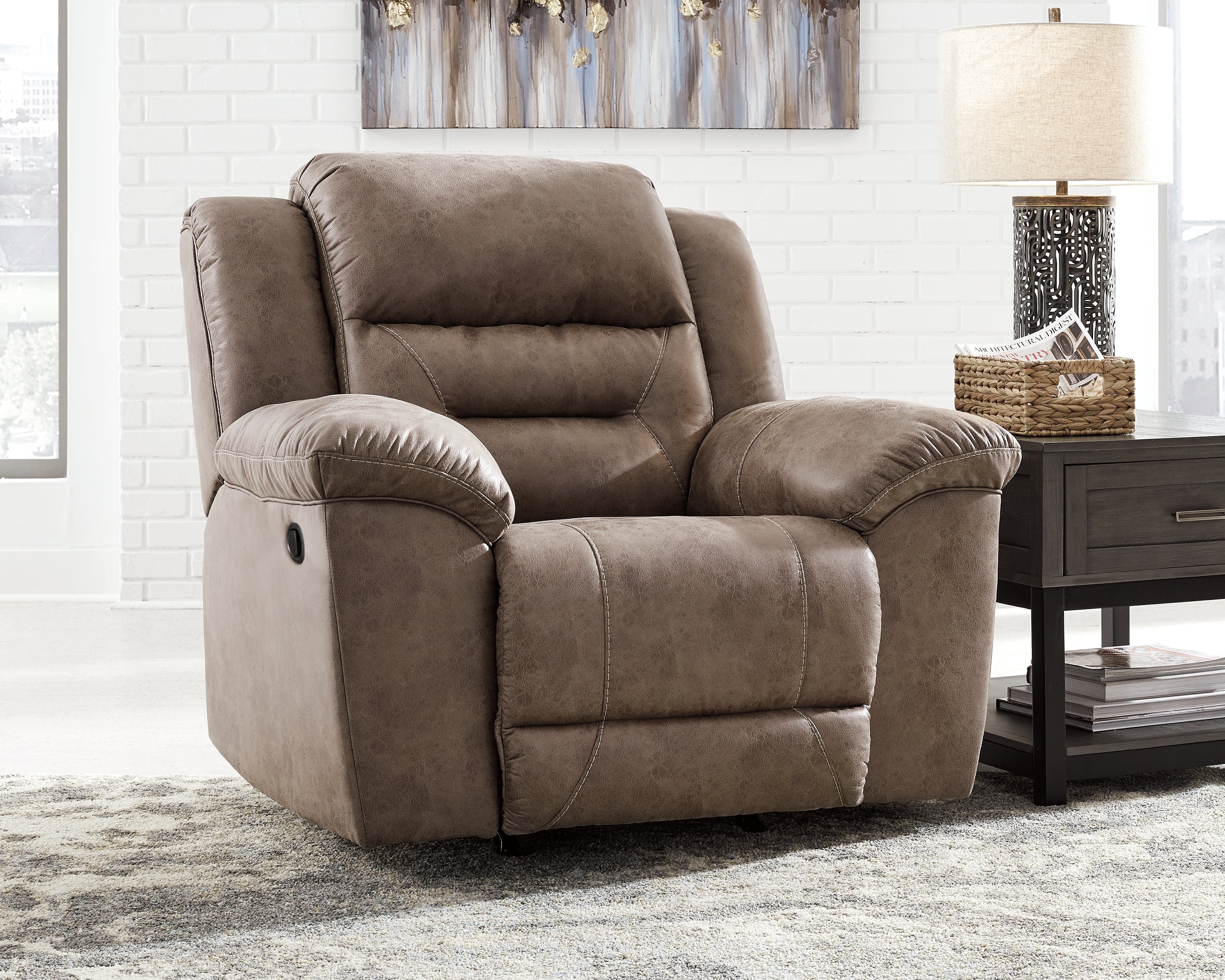 Furniture City Laplace - Ashley Furniture - StonelandLiving Room - Rocker Recliner - 3990525
