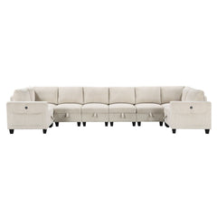 Walterboro - Sectional With Storage, Storage Pouches And Charging Ports