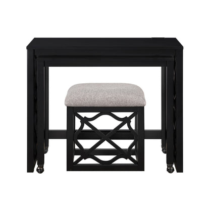 Salina - 3 Piece Pack Desks With Stool Set