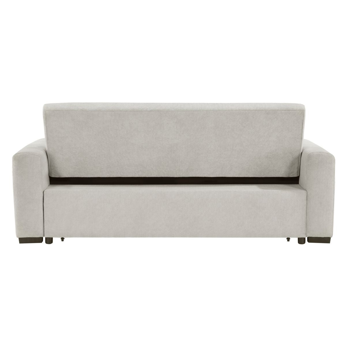 Michah - Convertible Sofa With Pull-Out Bed - Light Gray