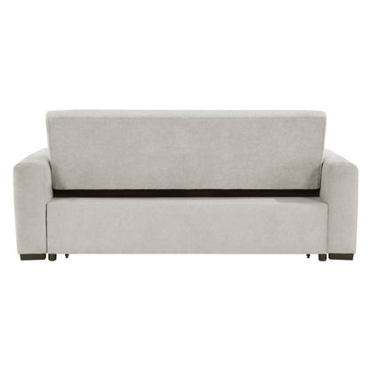 Michah - Convertible Sofa With Pull-Out Bed - Light Gray
