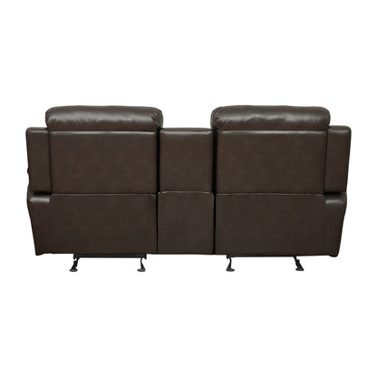 Marille - Double Glider Reclining Loveseat With Center Console