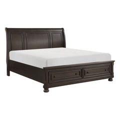 Begonia - Platform Bed With Footboard Storage