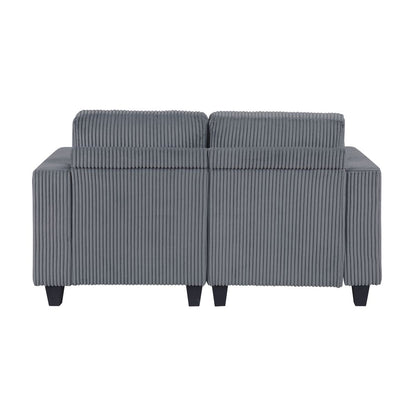 Walterboro - Loveseat With Storage, Storage Pouches And Charging Ports