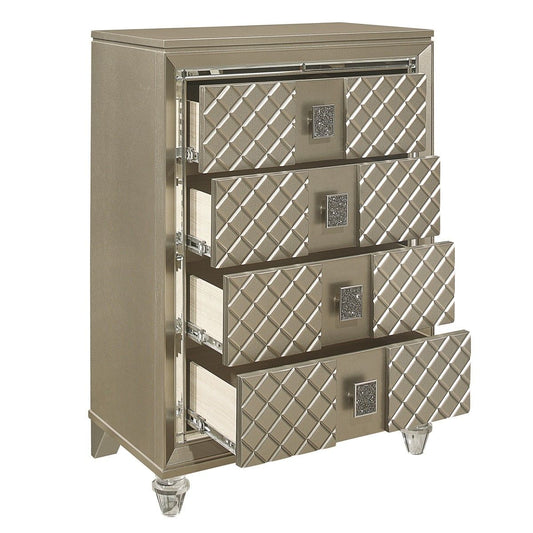 Loudon - Chest - Gold / Silver / Champagne