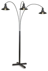 Sheriel - Metal Arc Lamp  - Black