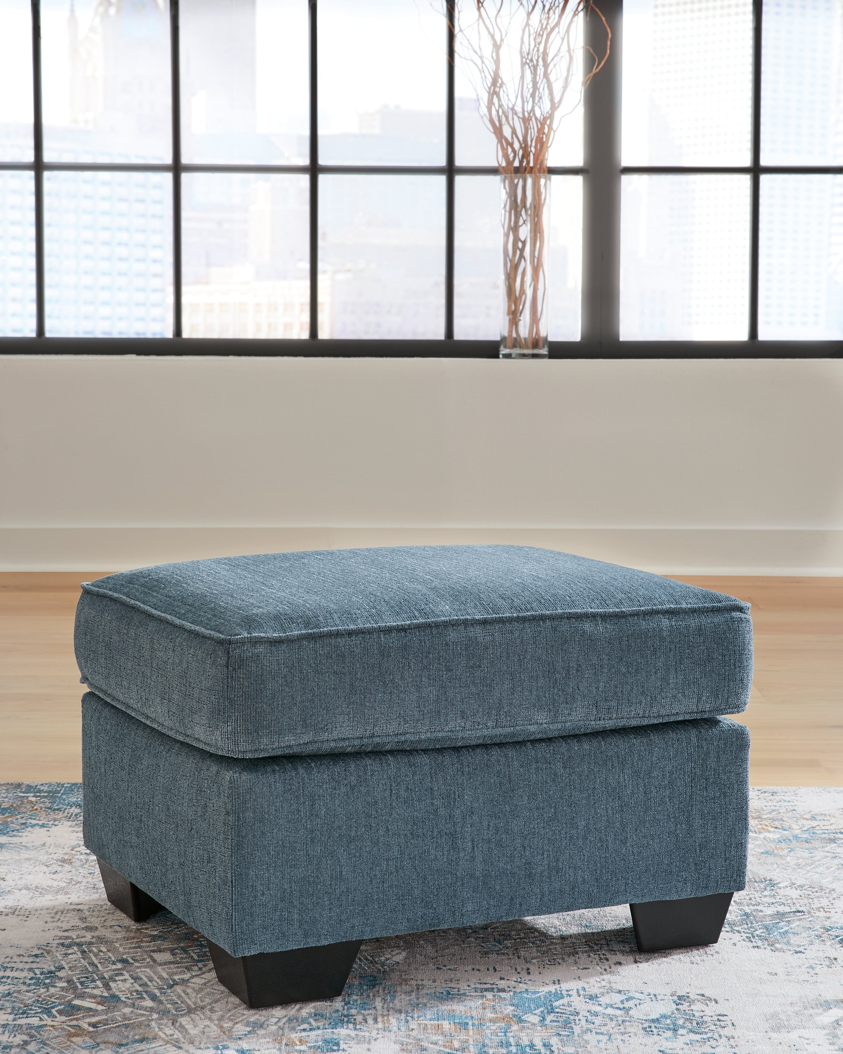 Furniture City Laplace - Ashley Furniture - CashtonLiving Room - Ottoman / Blue - 4060514