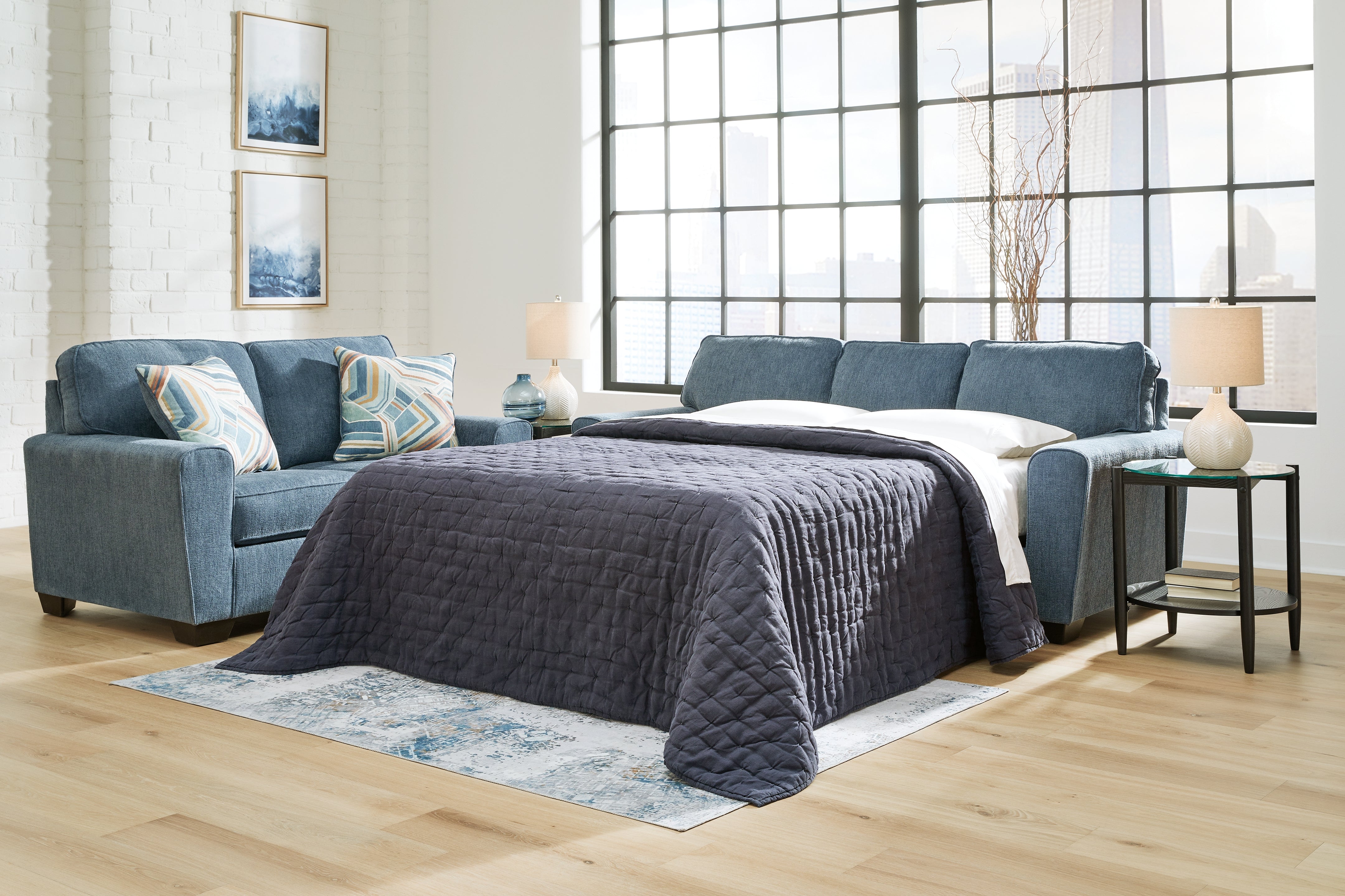 Furniture City Laplace - Ashley Furniture - CashtonLiving Room - Queen Sofa Sleeper - 4060539