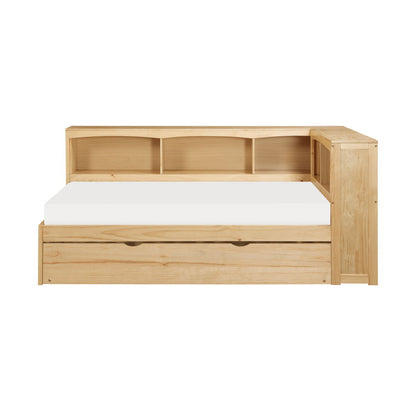 Bartly - Bookcase Corner Bed