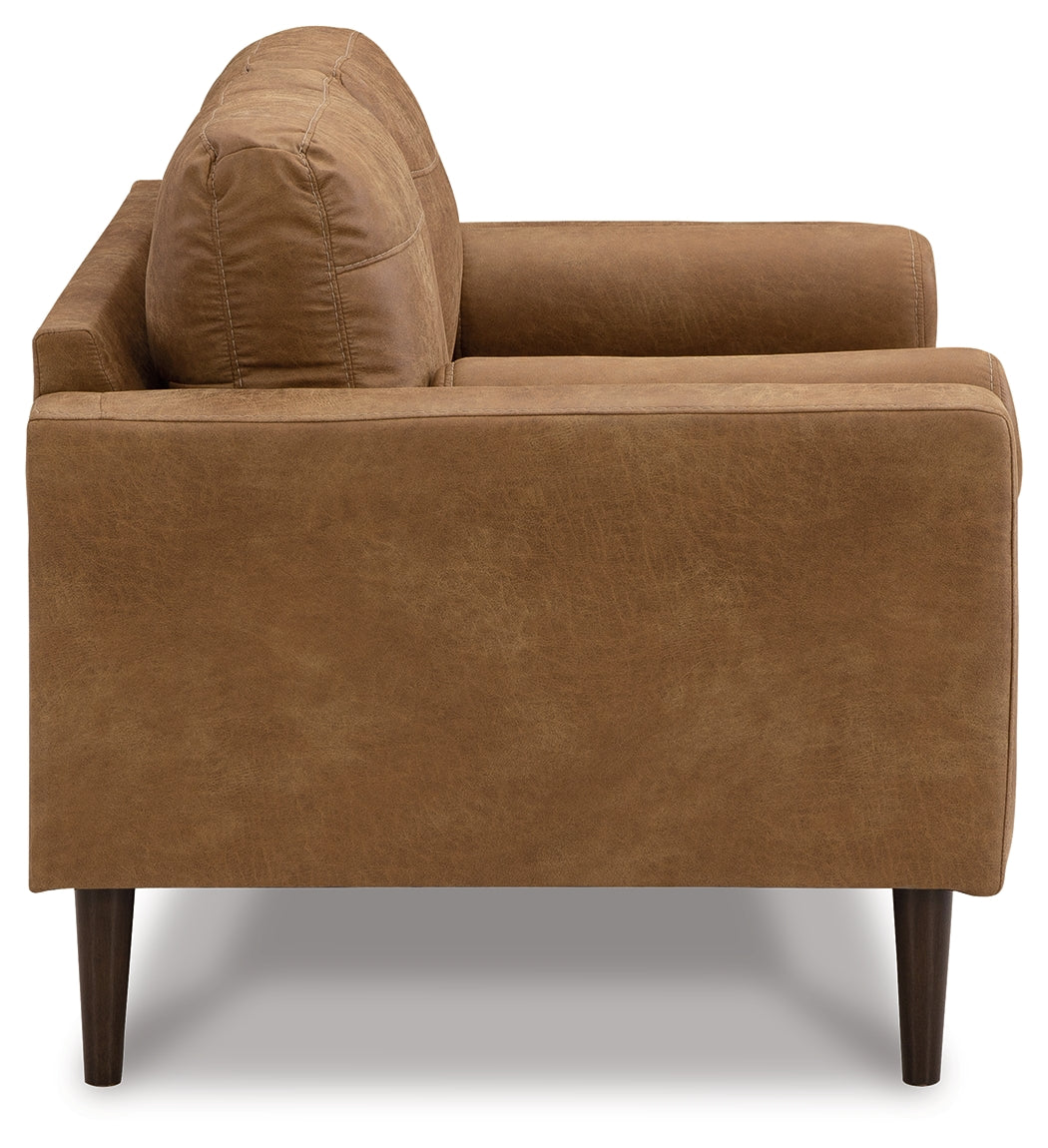 Furniture City Laplace - Ashley Furniture - TeloraLiving Room - Loveseat / Caramel - 4100235