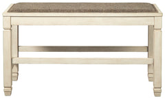 Bolanburg - DBL Counter UPH Bench  - Beige