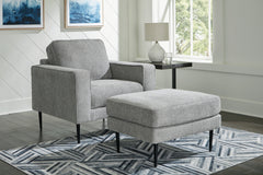 Furniture City Laplace - Ashley Furniture - Hazela Chair and Ottoman - Chair and Ottoman - 41102U1